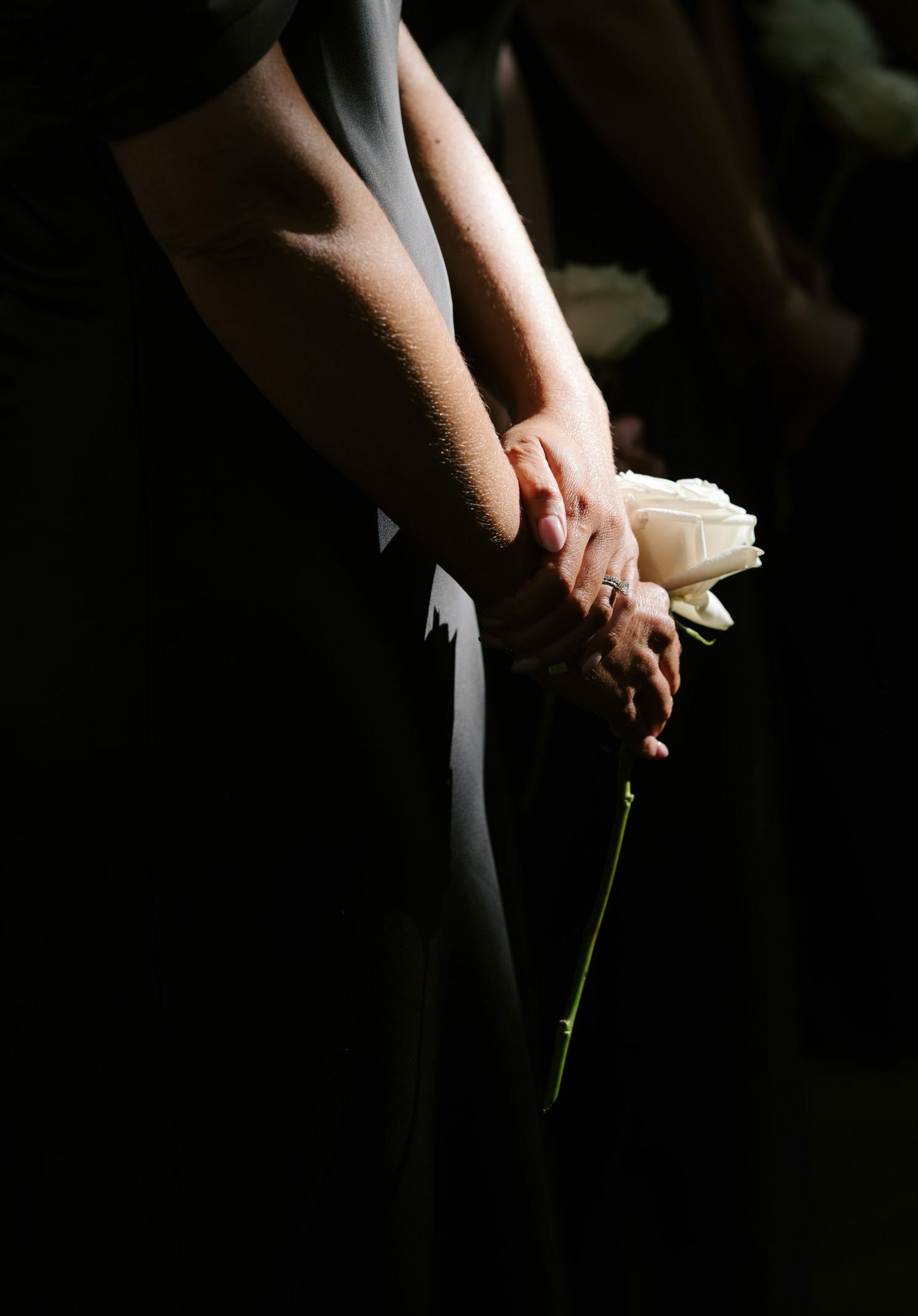 boda en blanco y negro