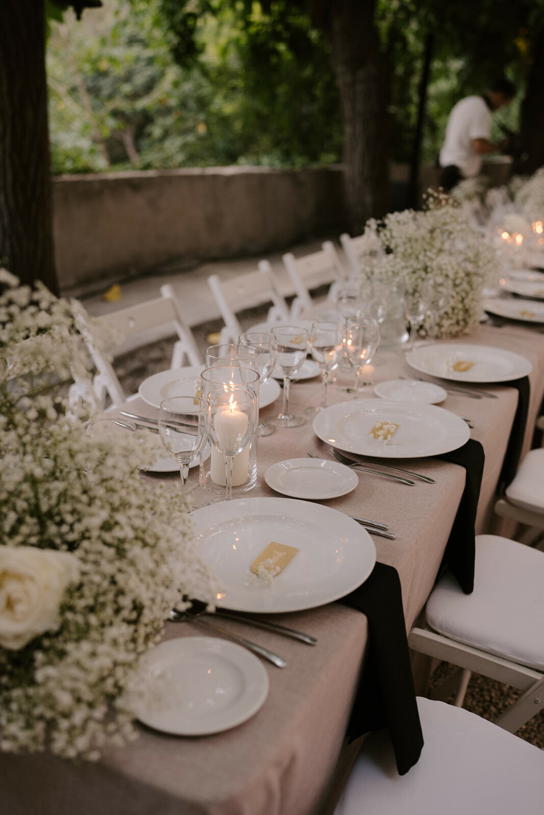 boda en blanco y negro
